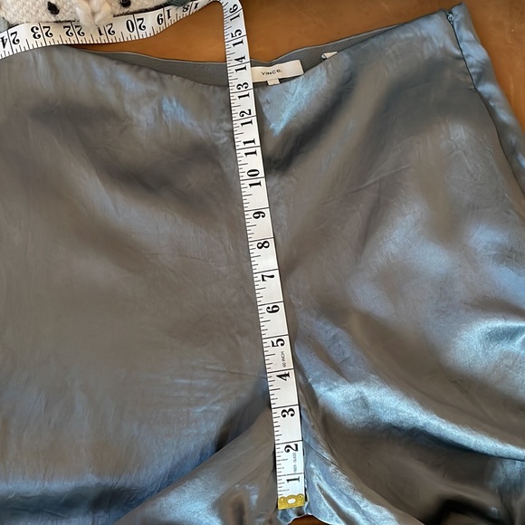 VINCE responsible drapey culotte in azure stone - Picture 12 of 14